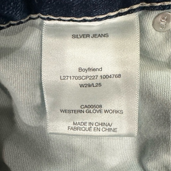 SILVER Women’s Boyfriend Distressed Capris 29/25, EUC! - Picture 8 of 8